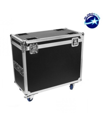 Επαγγελματικό Flight Case Κινούμενης Ρομποτικής Κεφαλής LED MATRIX INFINITY ROTATE WASH 10° 25x12W CREE LED 230V DMX512 RGBW GloboStar 51160